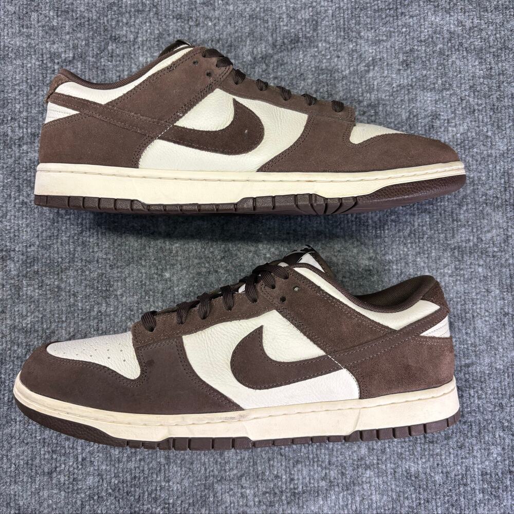 Nike Dunk Low Retro SE Pale Ivory Baroque Brown Men’s Size 14 FQ8249-104